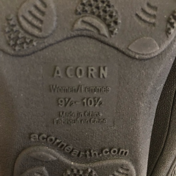 Acorn Women's Wool Blend Faux Fur Chinchilla Ragg Clog Slippers Size 9 1/2-101/2 - Picture 12 of 14